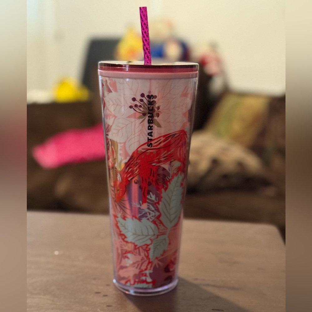 NWT Pink Nature Starbucks Cup